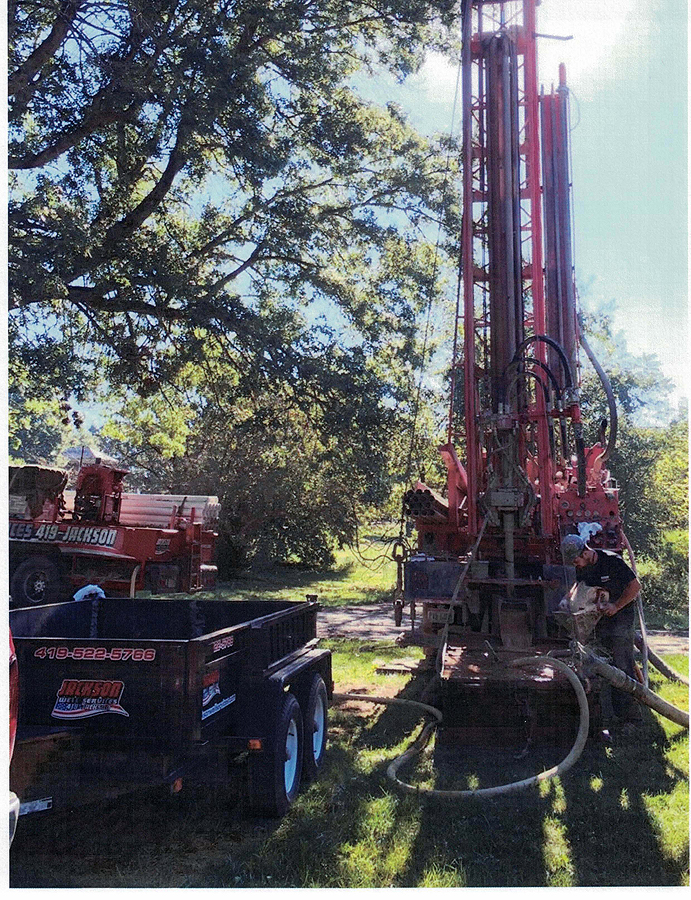 Drilling a well